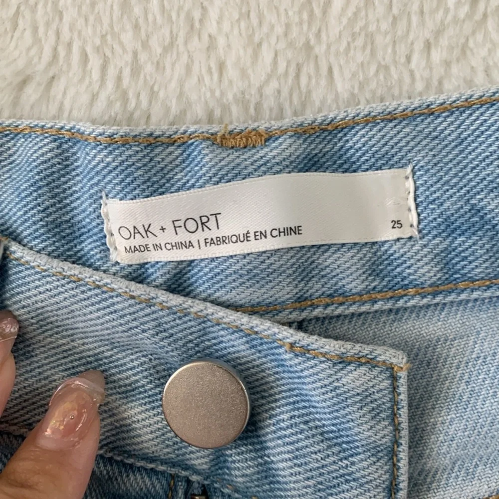 ☀️Hump Day Happiness SALE☀️ 💙OAK+FORT High Rise JEANS-25 - Picture 3 of 7